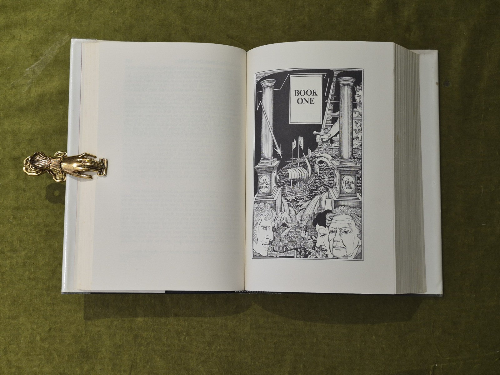 Lanark : A Life in 4 Books by Alasdair Gray - Canongate 1981 1st Edition HB DJ5