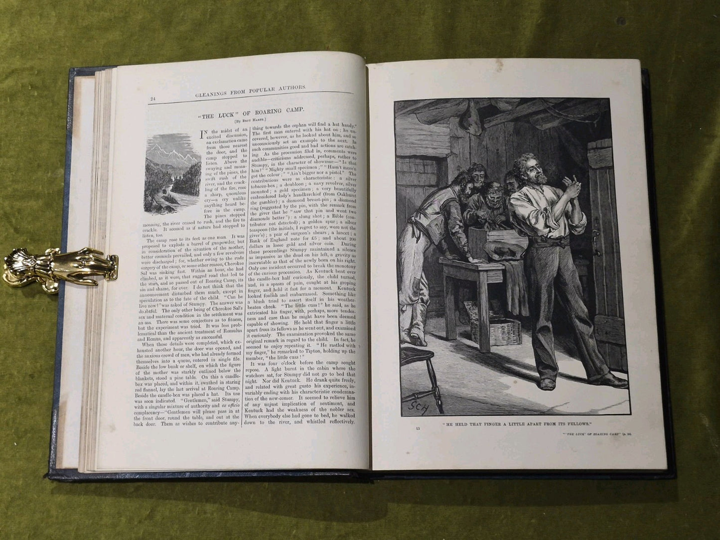 Gleanings from Popular Authors Grave and Gay Vols 1 & 2 - 1882 1st Ed6