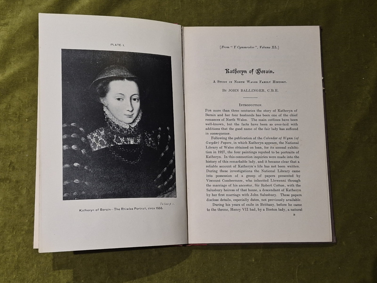 KATHERYN OF BERAIN. A Study in North Wales Family History - John Ballinger4