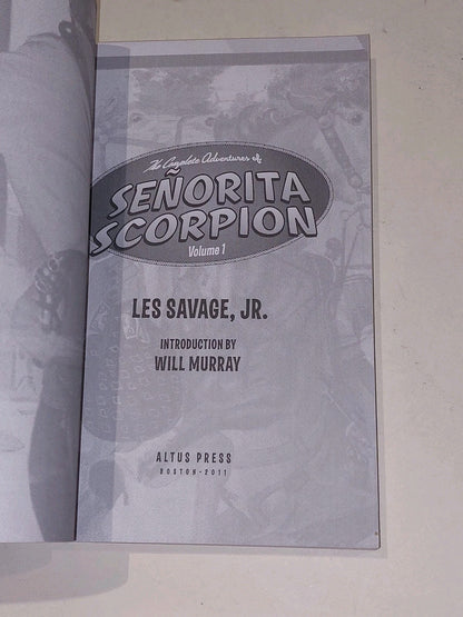 The Complete Adventures Of Senorita Scorpion [Volume 1 & 2] By Jr Les Savage Pb11