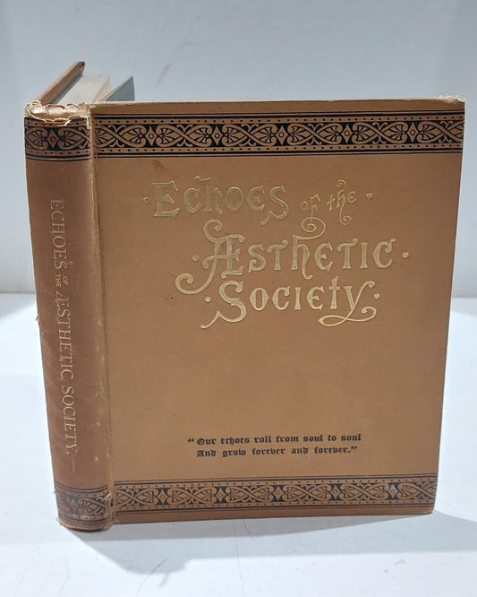 Echoes of the Aesthetic Society Of Jersey City, Thompson & Moreau (1882) Hb Book0