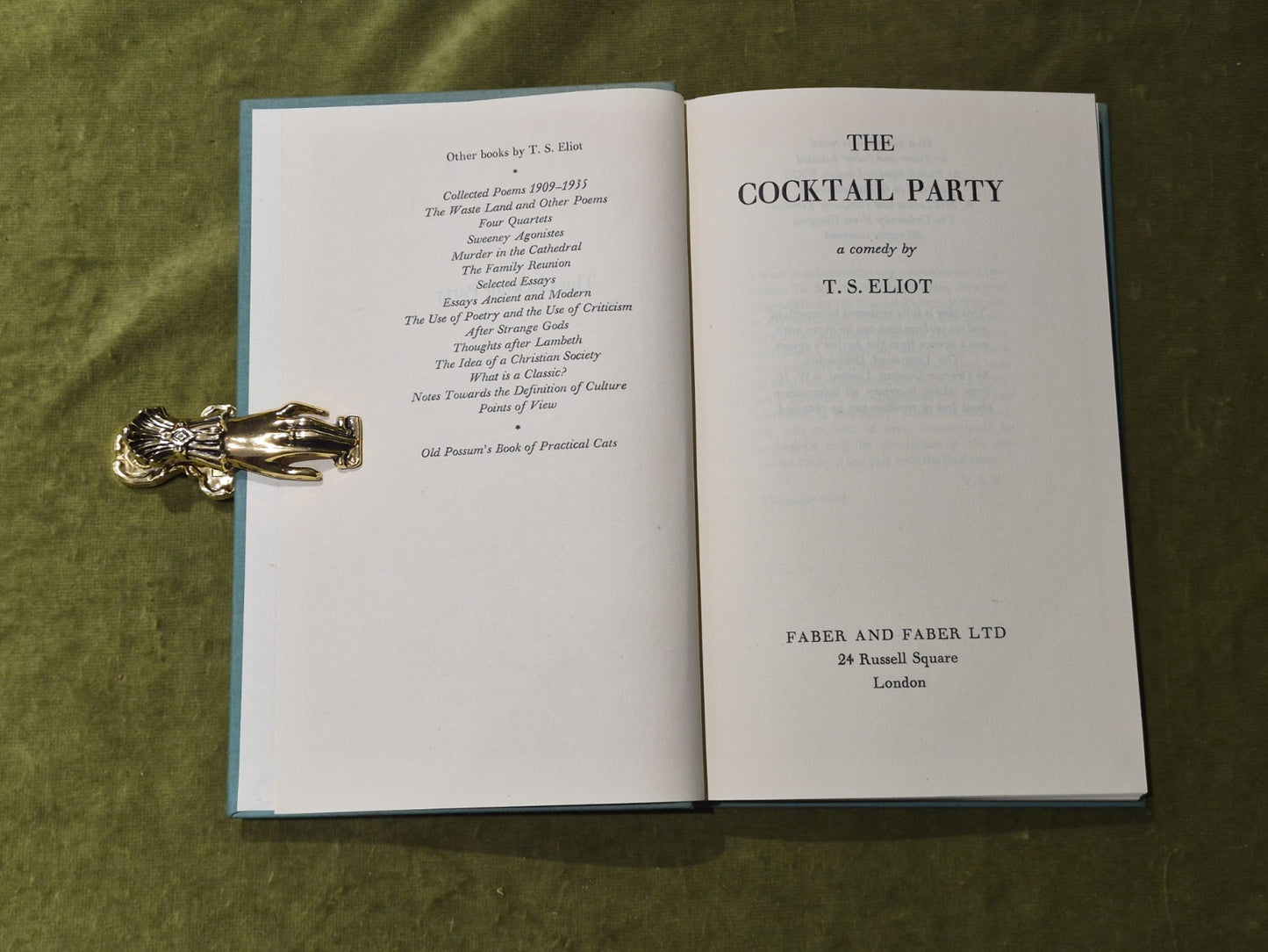 The Cocktail Party - T. S. Eliot4
