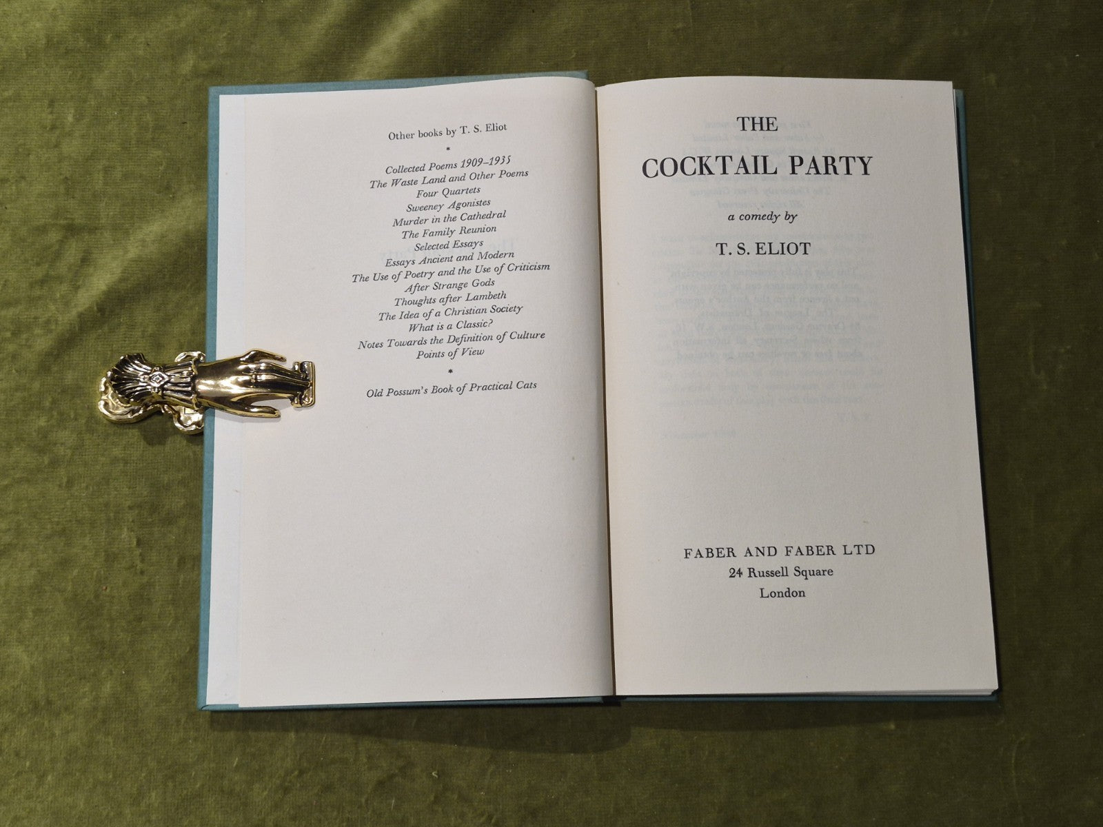 The Cocktail Party - T. S. Eliot4