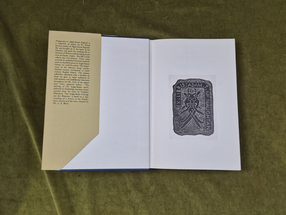Preparatory to Anglo-Saxon England - Frank & Doris Stenton 1970 1st HB DJ1