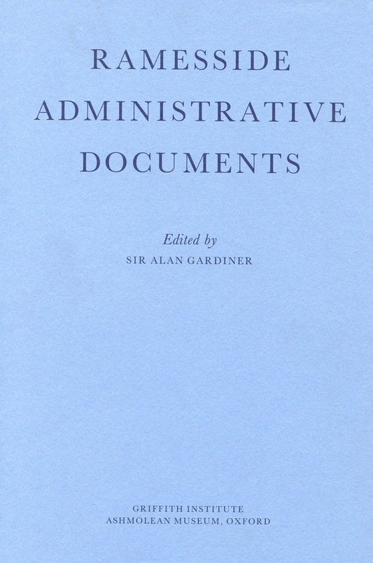 Ramesside Administrative Documents