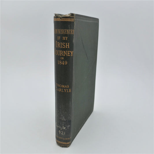 Reminiscences of My Irish Journey in 1849