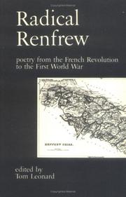 Radical Renfrew: Poetry in the West of Scotland from the French Revolution to the First World War