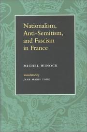 Nationalism, Anti-semitism and Fascism in France