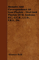 Memoirs and Correspondence of Lyon Playfair