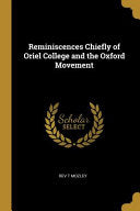 Reminiscences of Oxford