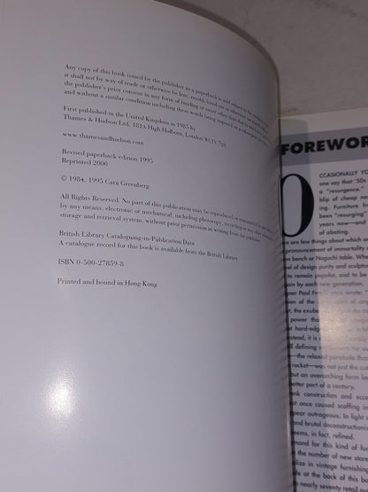 Mid-Century Modern: Furniture of the 1950s, Cara Greenberg, Pb Book4