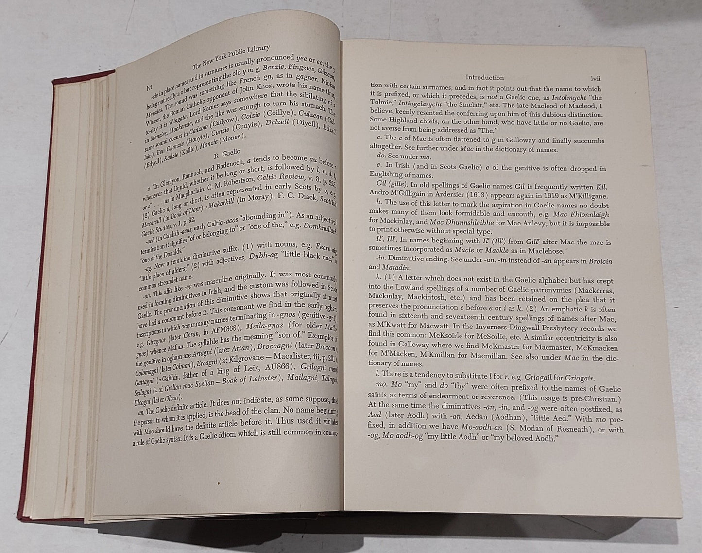 The Surnames Of Scotland Thier Origin Meaning & History, George F Black 1946 Hb 4