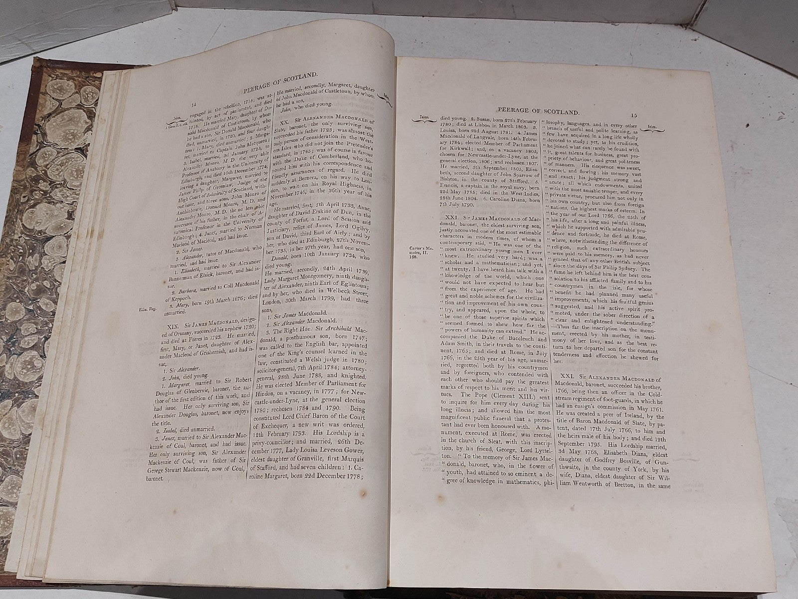 Peerage of Scotland by John Wood (1813) [Vol. 1 & 2] 2nd Ed Hb Antiquarian Books7