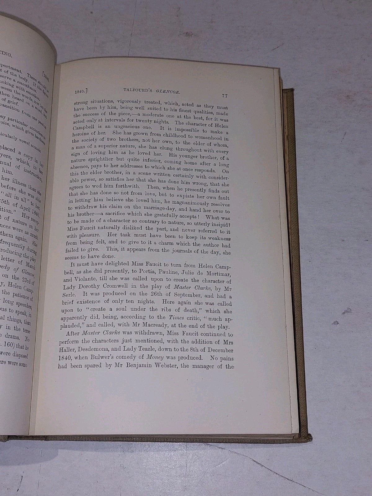 HELENA FAUCIT  LADY MARTIN  Sir Theodore Martin K.C.B.  1st edition  19005