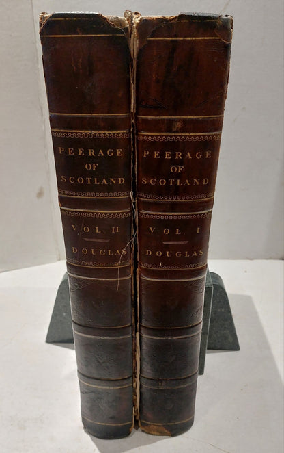 Peerage of Scotland by John Wood (1813) [Vol. 1 & 2] 2nd Ed Hb Antiquarian Books0