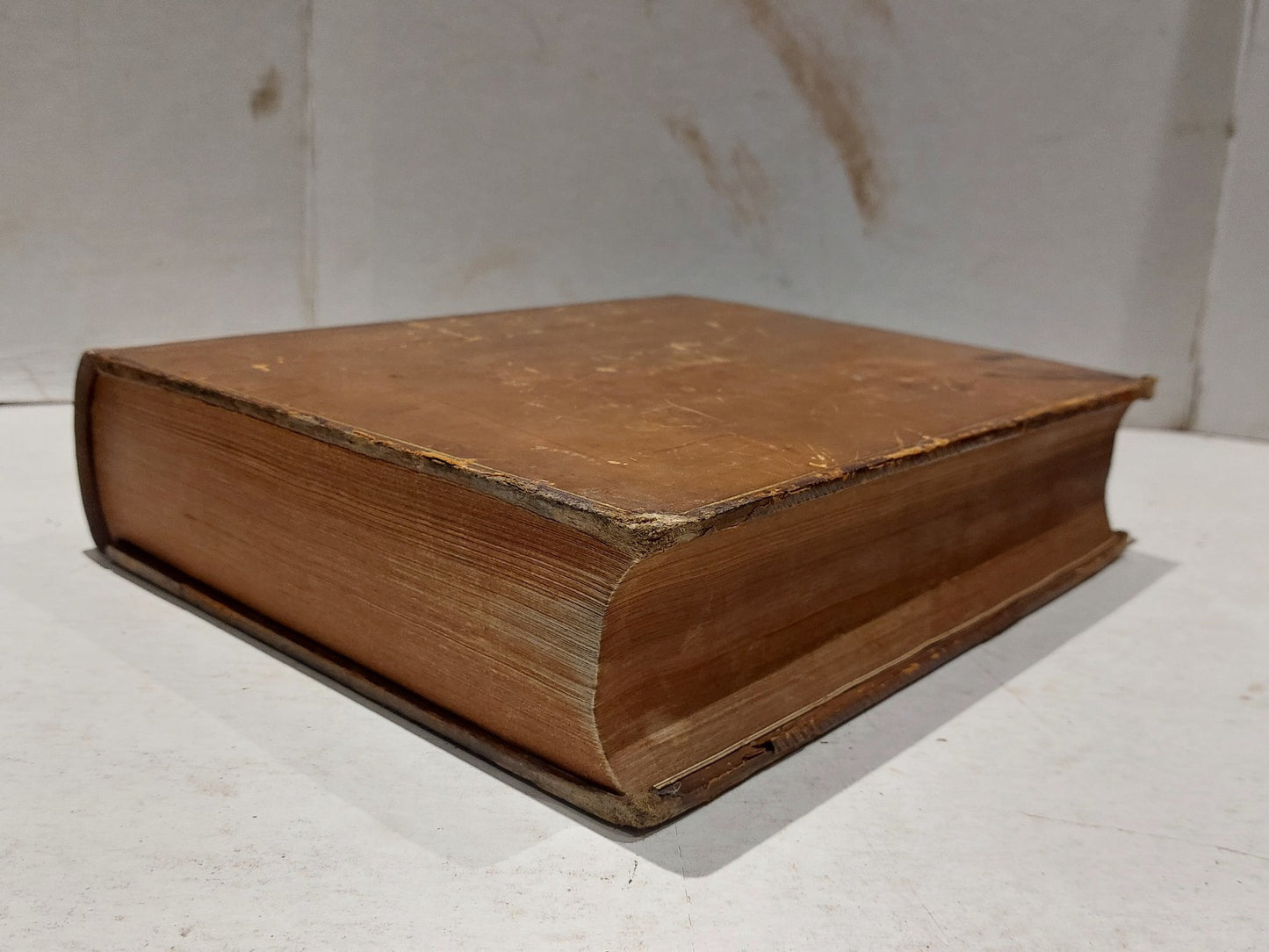A Complete Concordance to the Old and New Testament By Cruden (1842) Leather Hb9