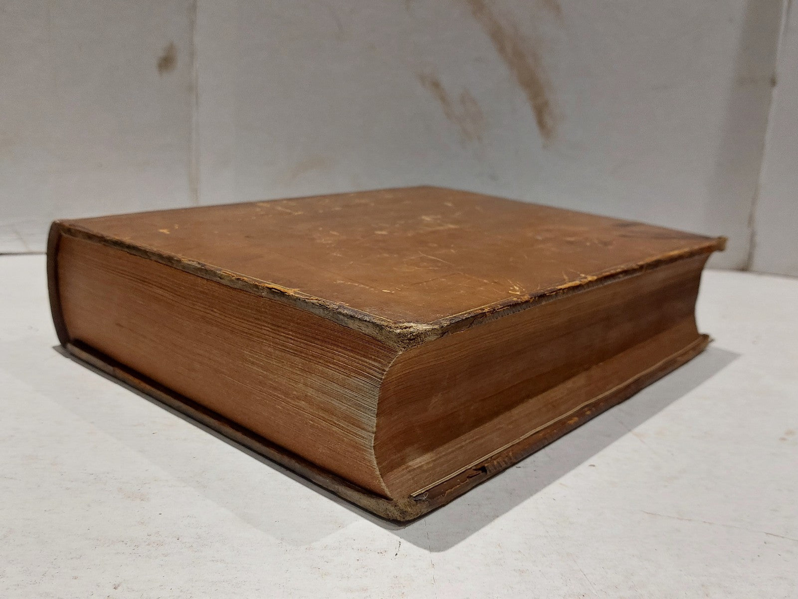 A Complete Concordance to the Old and New Testament By Cruden (1842) Leather Hb9