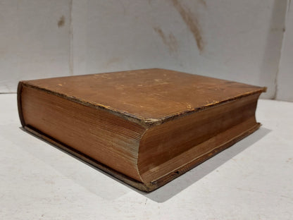 A Complete Concordance to the Old and New Testament By Cruden (1842) Leather Hb9