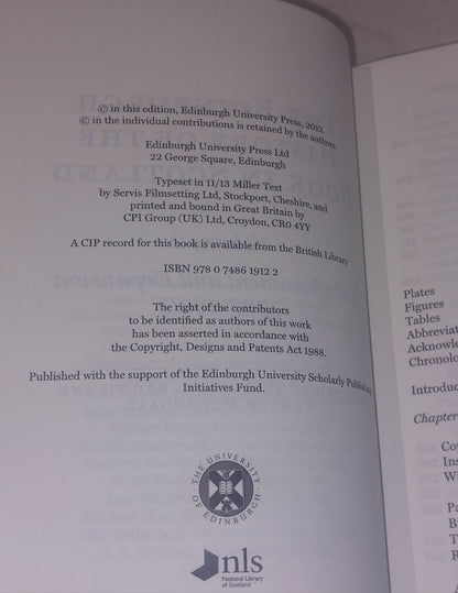The Edinburgh History of the Book in Scotland [Volume 2] 2012 Hb Book4