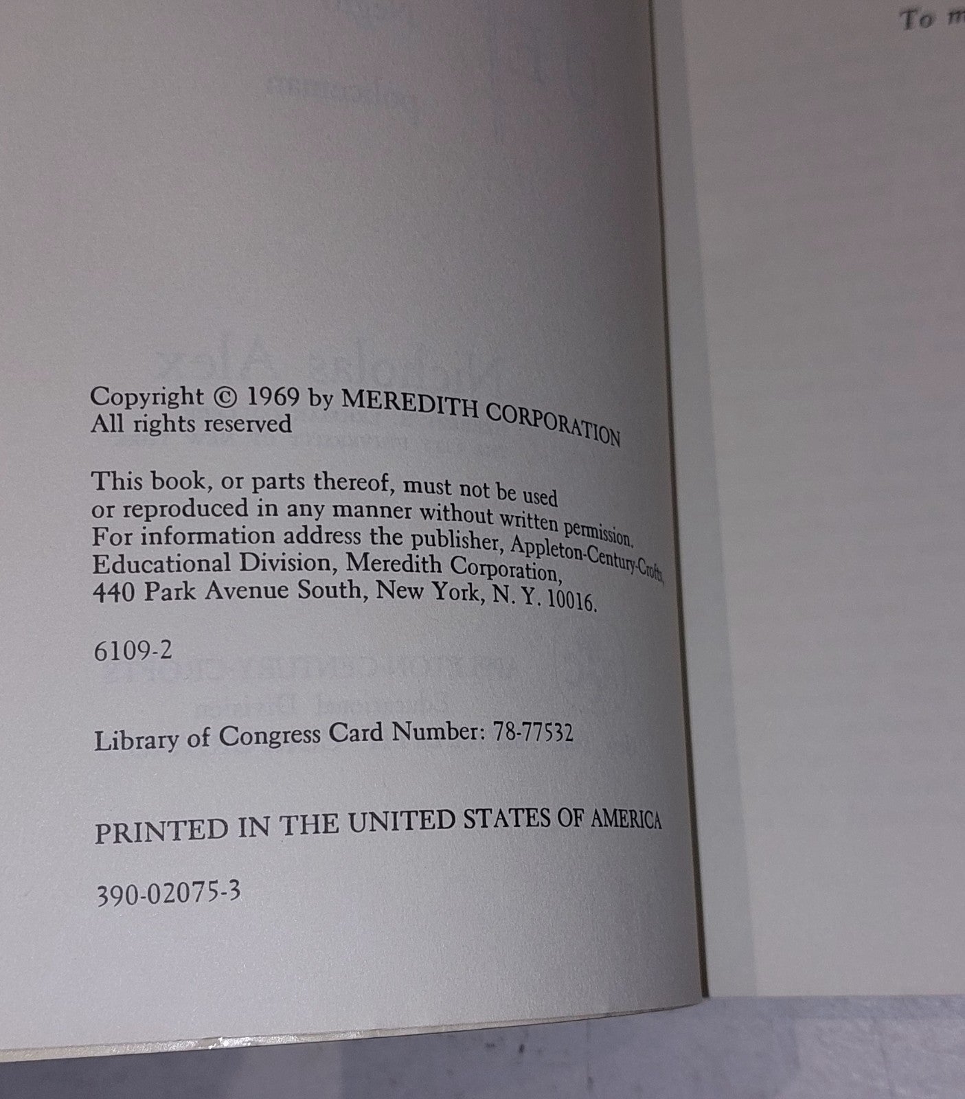 Black in Blue: A Study of the Negro Policeman by Nicholas Alex (1969) pb3