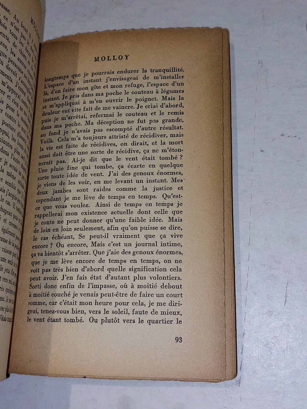 Samuel Beckett Molley [Les Editions De Minuit] (1951) Pb Book 1st PB Edition5