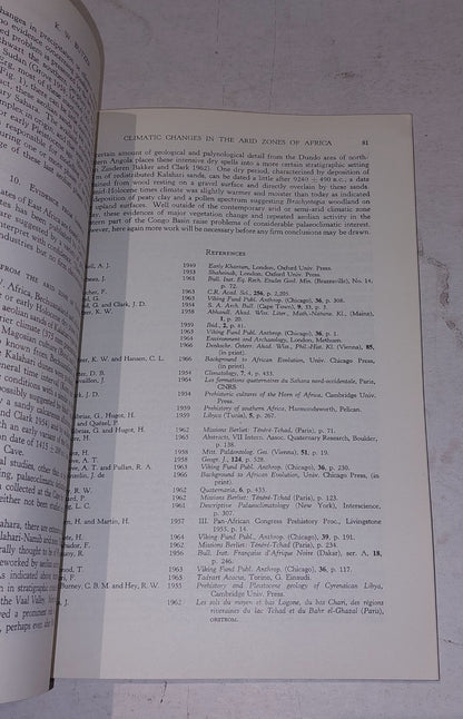 World Climate 8000 to 0 BC Proceedings International Symposium 1966 Pb Book3