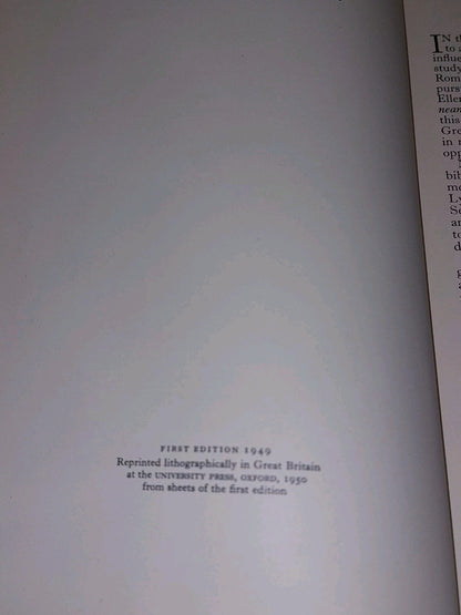 The Geographic Background of Greek and Roman History - M. Cary  1949 Oxford. DJ 5