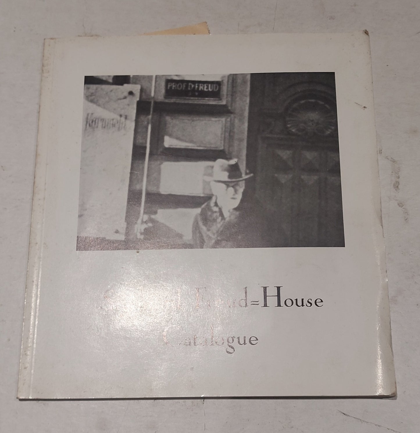 Sigmund Freud House - Catalogue Original 1975 Pb Book With Tickets For Entry0