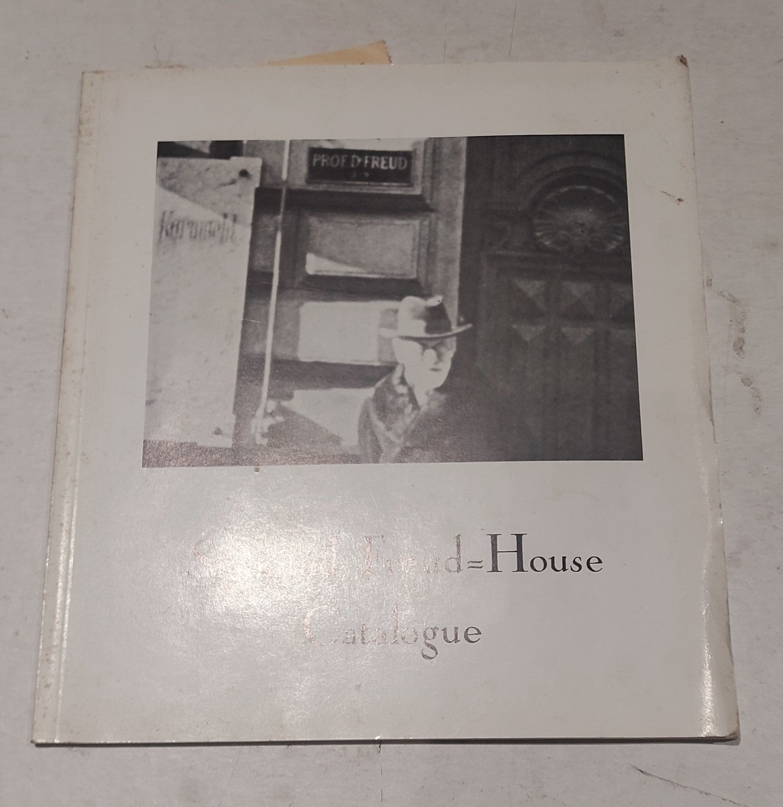 Sigmund Freud House - Catalogue Original 1975 Pb Book With Tickets For Entry0