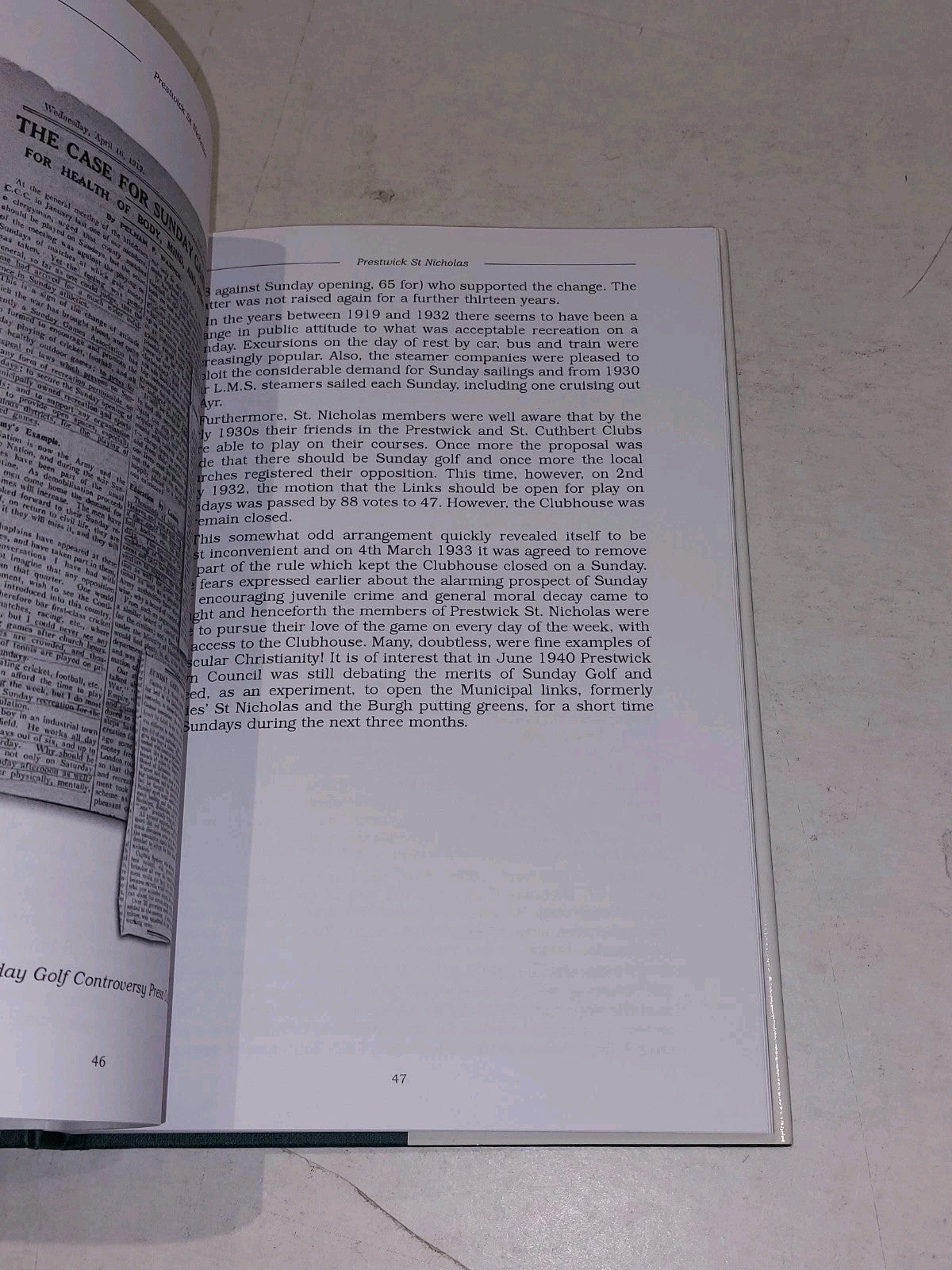 Prestwick St Nicholas Golf Club 1851 - 2006 History Book VGC Hardback 5