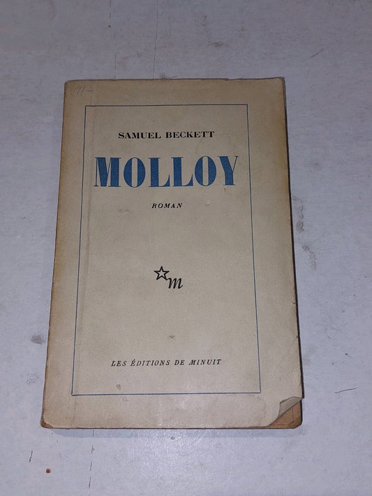 Samuel Beckett Molley [Les Editions De Minuit] (1951) Pb Book 1st PB Edition0