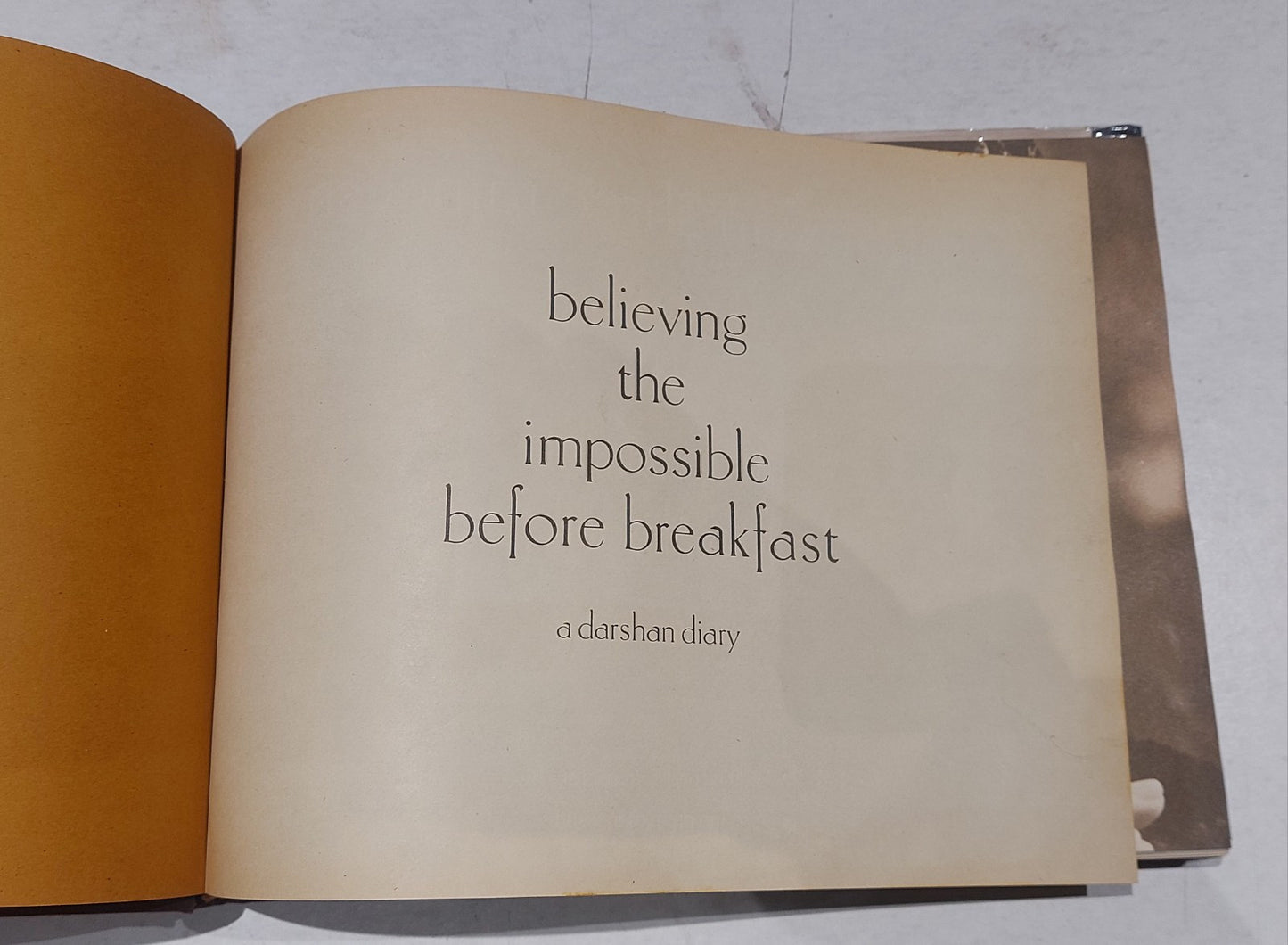 Believing the Impossible Before Breakfast by Osho Bhagwan Shree Rajneesh 1st Ed.5