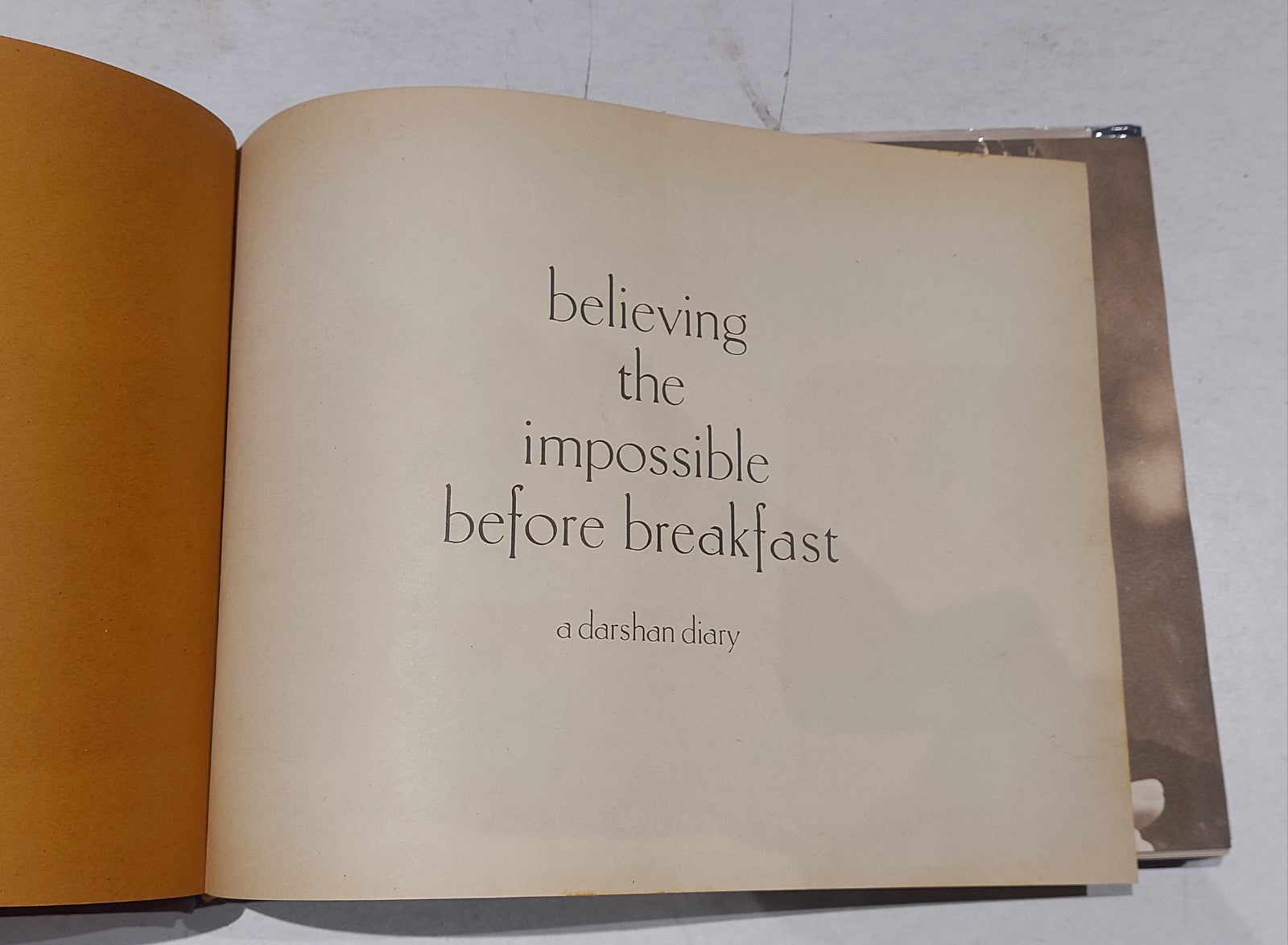 Believing the Impossible Before Breakfast by Osho Bhagwan Shree Rajneesh 1st Ed.5