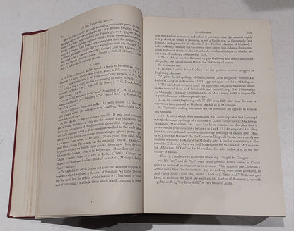 The Surnames Of Scotland Thier Origin Meaning & History, George F Black 1946 Hb 4
