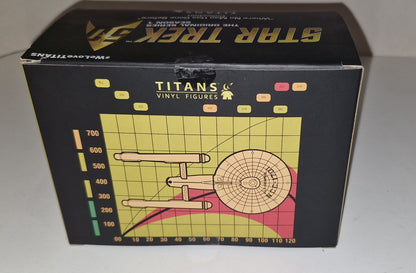 Star Trek The Original Series, USS Enterprise, Titans Vinyl Figure. NCC-1701 2