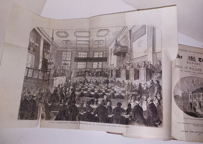TRIAL OF WILLIAM PALMER, WARD & LOCK, Times Report. 1856, 1st Ed. HB Illustrated9