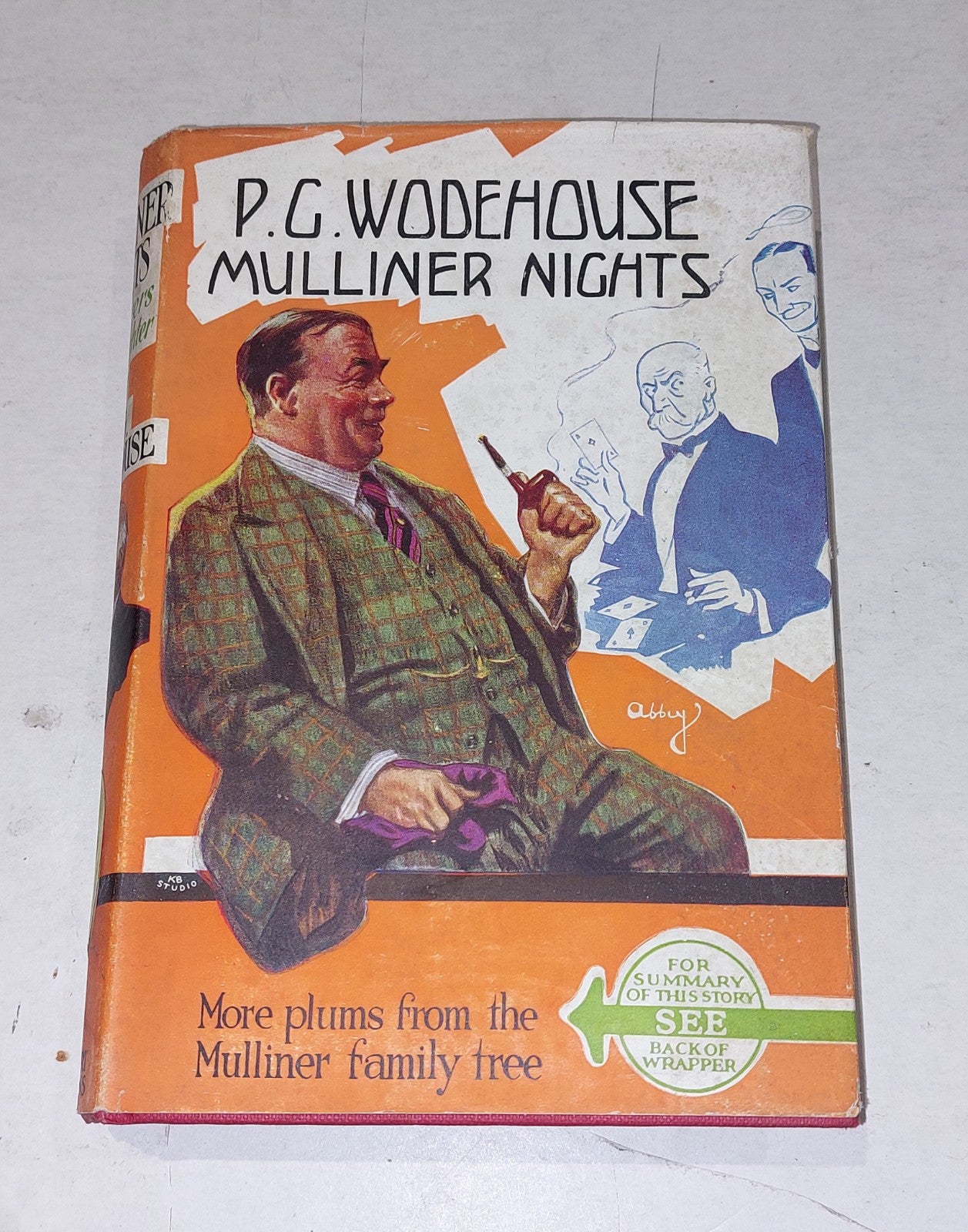 P G  Wodehouse - Mulliner Nights 1st Ed / 5th Printing Hb Book With Dustjacket0