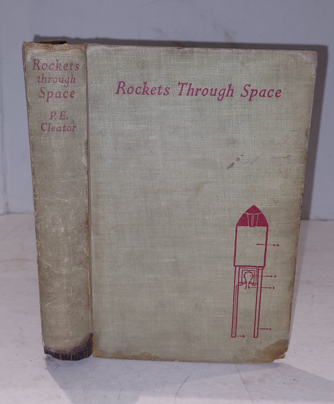 Rockets Through Space by P. E. Cleator (1936) 1st Edition UK HB Book0