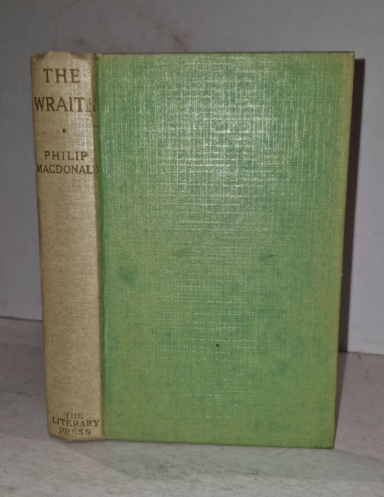 The Wraith by Philip Macdonanld, Literary Press Circa 1938 Vintage Crime Fiction0
