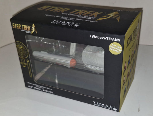 Star Trek The Original Series, USS Enterprise, Titans Vinyl Figure. NCC1701 0