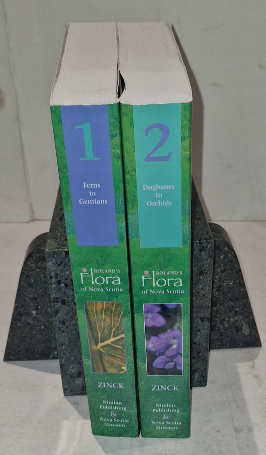 Roland's Flora of Nova Scotia Volume 1 & 2 by Marian Zinck Pb Book0