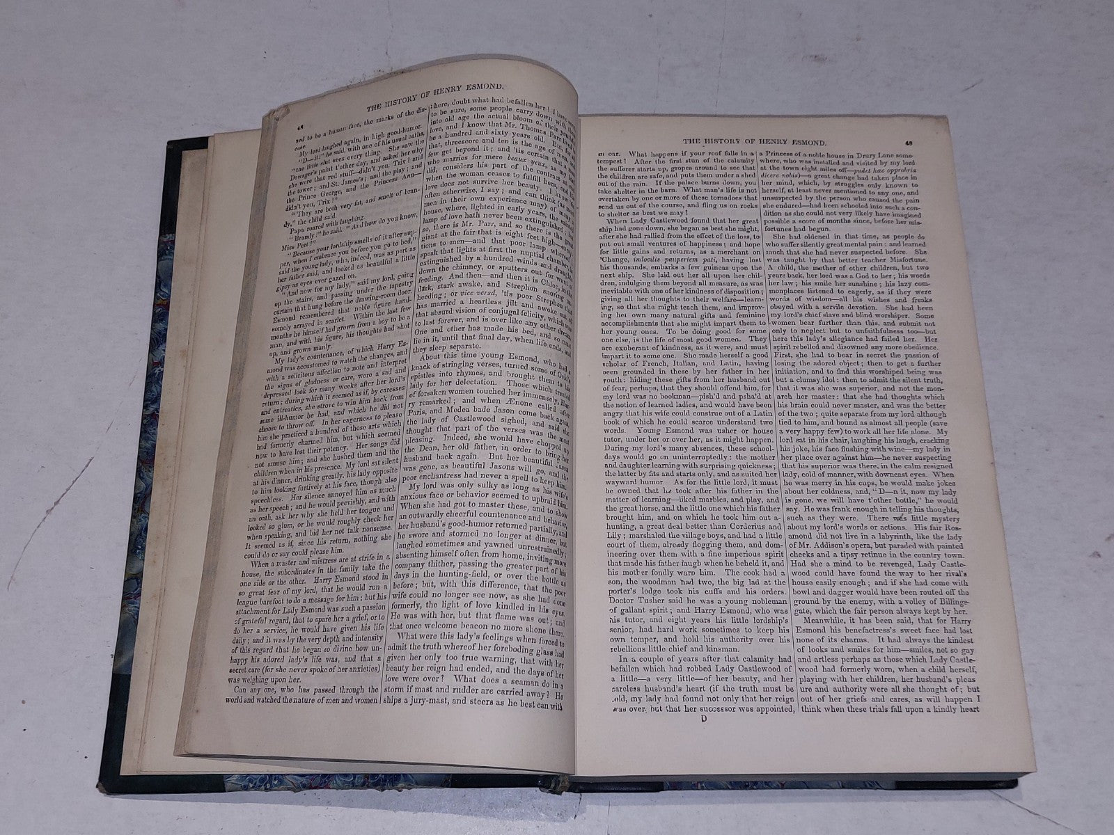 The History Of Henry Esmond & Virginians & Lovel By William Thackeray 1869, 18704