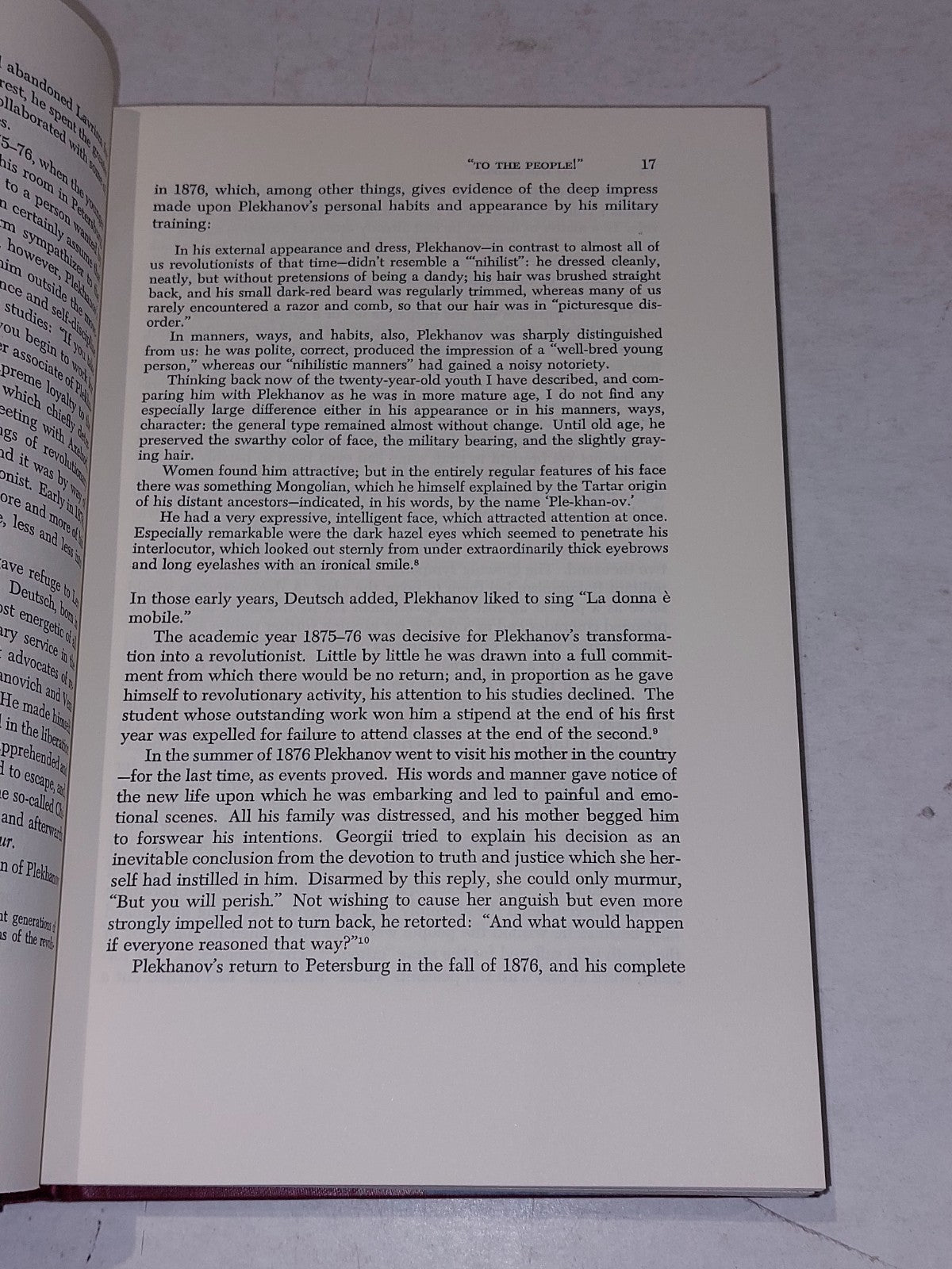 Plekhanov The Father Of Russian Marxism by Samuel H. Baron (1963) hb book7