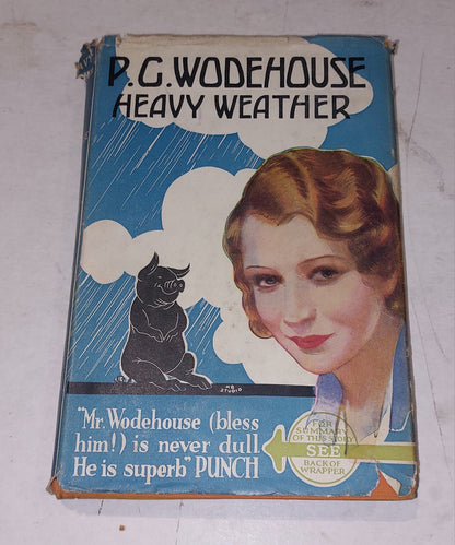 P G Wodehouse, Heavy Weather 1933 1st Ed / 9th Impression Hb Book & Dustjacket0