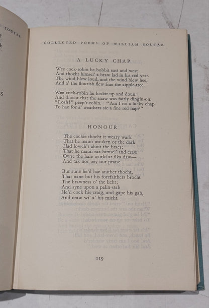 William Soutar  Collected Poems By Hugh Macdiarmid (1948) Hb Book5