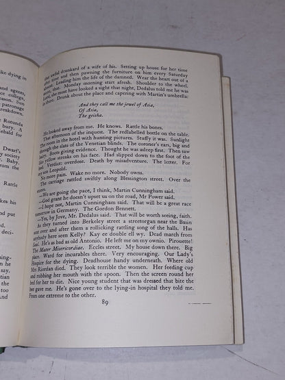 Ulysses  James Joyce  1949 hardback Bodley Head London (Unlimited edition)5