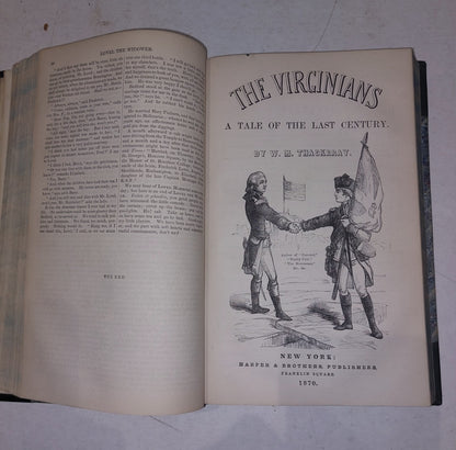 The History Of Henry Esmond & Virginians & Lovel By William Thackeray 1869, 18707