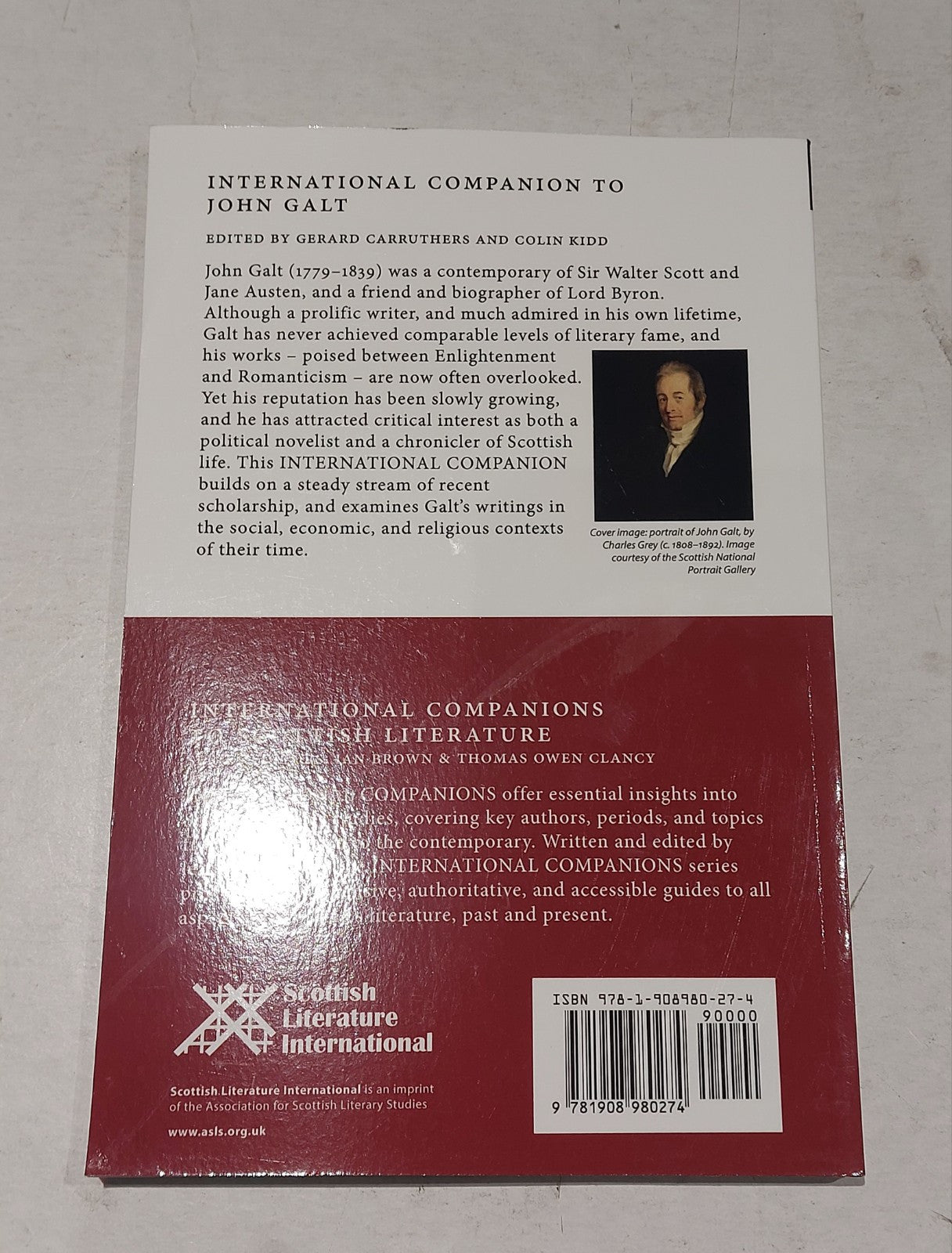 The International Companion to John Galt [Scottish Lit. Int.] (2017) Pb Book2