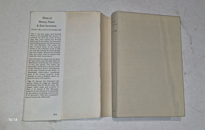 Flora of Moray, Nairn & East Inverness By Mary McCallum Webster (1978) Hb Book2