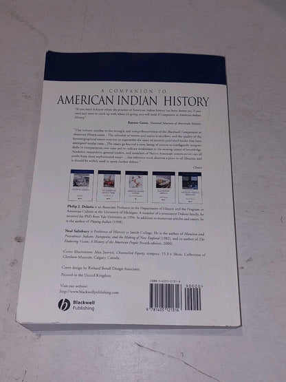 Companion To American Indian History [Blackwell Publishing] Deloria & Salisbury 2